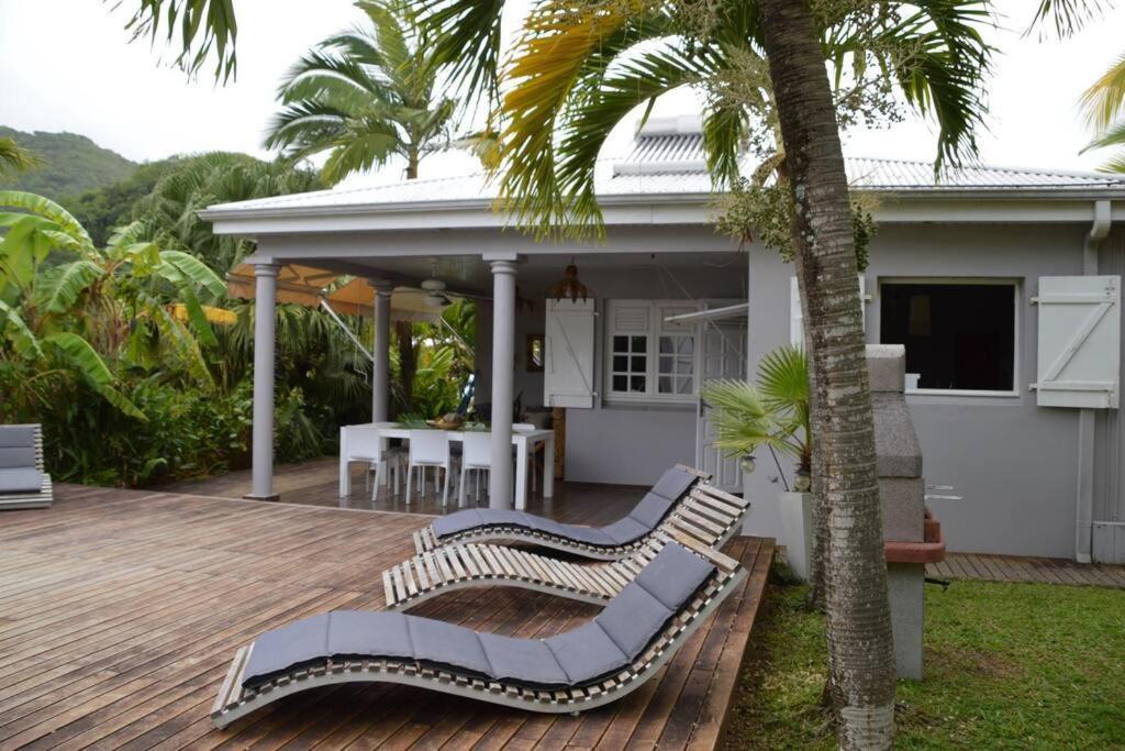La Charmante Villa Coco Avec Magnifique Vue Mer Le Marin Extérieur photo