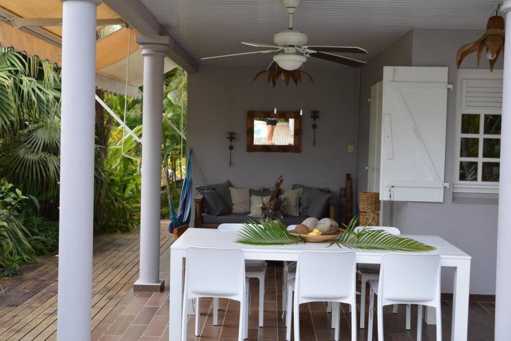 La Charmante Villa Coco Avec Magnifique Vue Mer Le Marin Extérieur photo