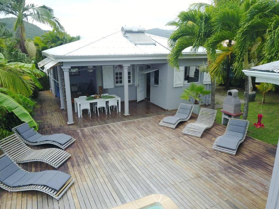 La Charmante Villa Coco Avec Magnifique Vue Mer Le Marin Extérieur photo